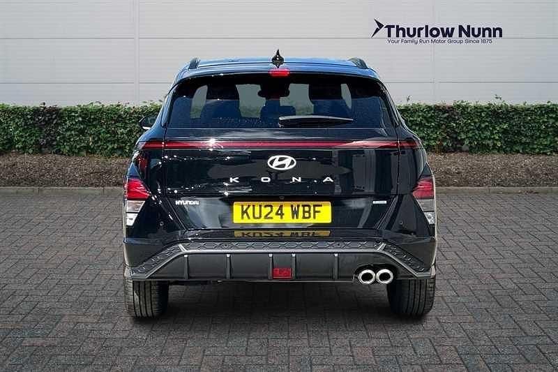 Second-hand Hyundai Kona N Line 141 CP (103 kW) 2024 Negru SUV