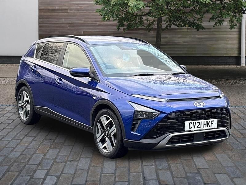 Blue Used 2021 Hyundai Bayon Premium SUV | £12,517 (Good price) - Image 1/4