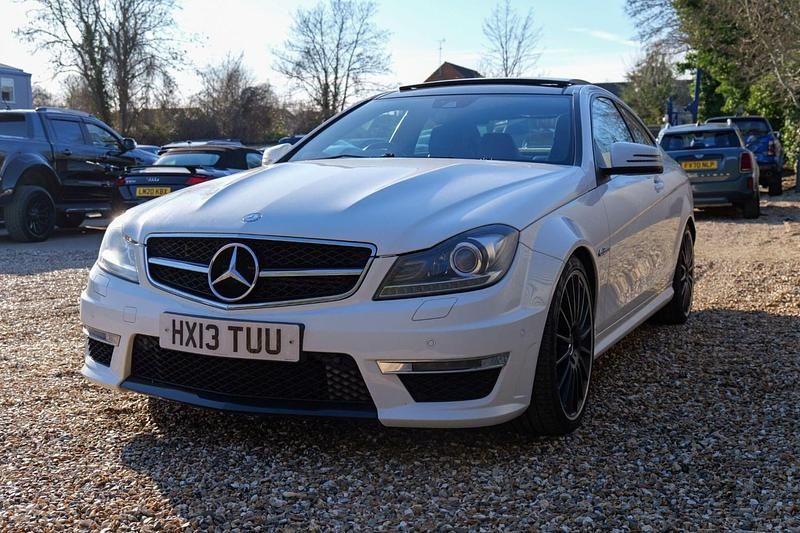 Used Mercedes C63 AMG AMG Edition 1 457 HP (336 kW) 2013 White Coupe