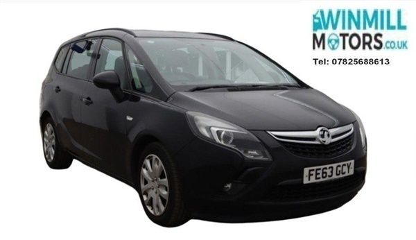 Black Used 2013 Vauxhall Zafira Tourer S MPV | £2,995 (Fair price) - Image 1/1