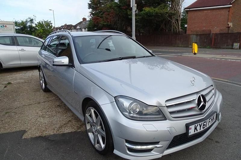 Silver Used 2011 Mercedes C250 Sport Edition Estate | £7,290 (Fair price) - Image 1/1