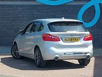 Used BMW 220 Luxury Line 192 HP (141 kW) 2018 Silver Hatchback
