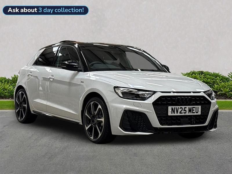 White New 2025 Audi A1 Sportback Black Edition Hatchback | £24,799 (Super price) - Image 1/4