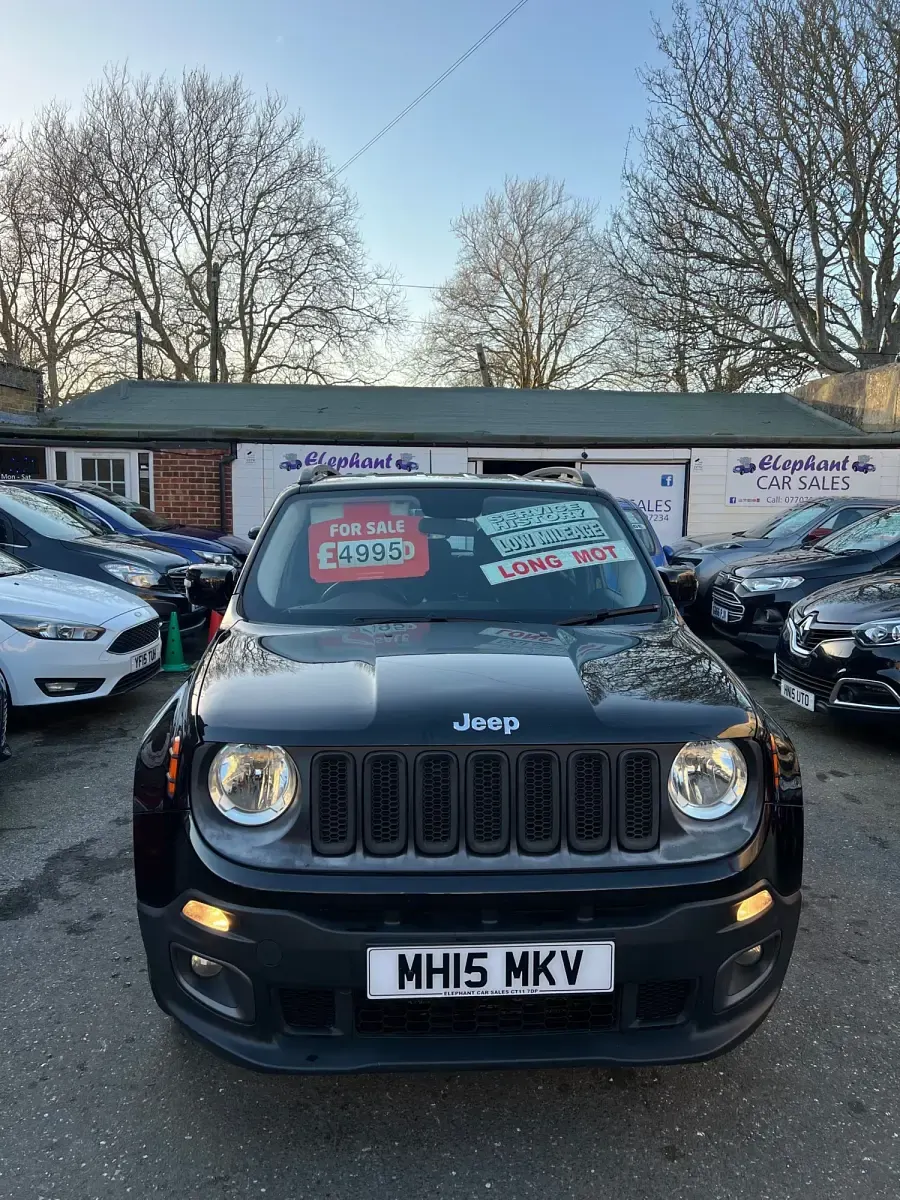 Usado Jeep Renegade Longitude 140 CV (102 kW) 2015 Negro SUV