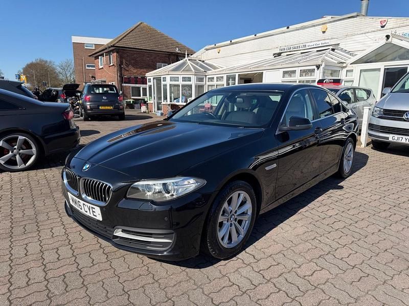 Used BMW 520 Impressive 2016 Black Sedan