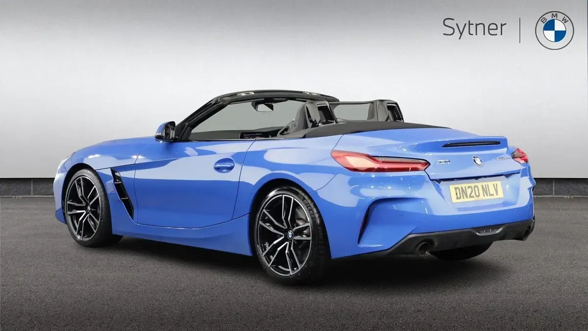 Used BMW Z4 M Sport 254 HP (186 kW) 2020 Blue Cabriolet