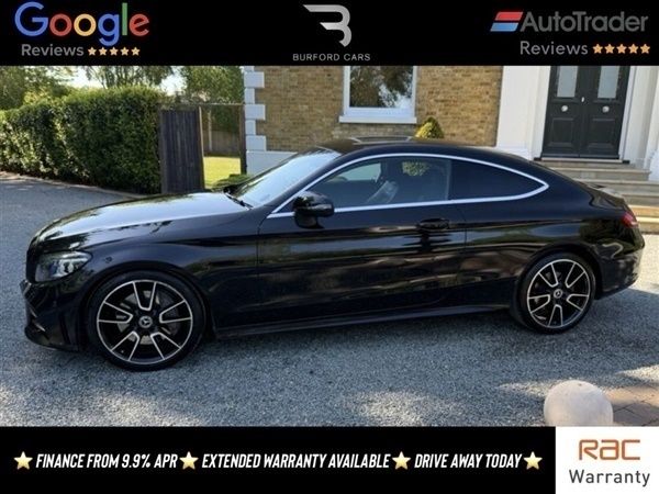 Black Used 2019 Mercedes C300 AMG line Coupe | £16,290 (Fair price) - Image 1/1