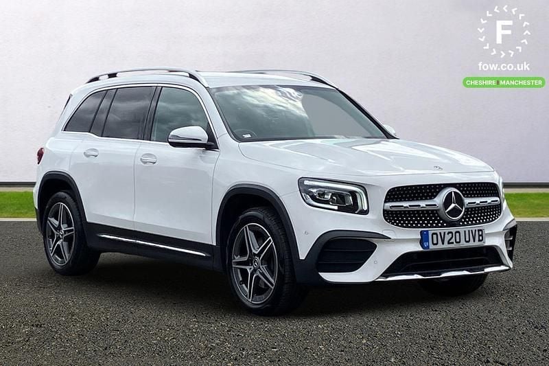 White Used 2020 Mercedes GLB200 AMG Line Premium SUV | £24,799 (Good price) - Image 1/4