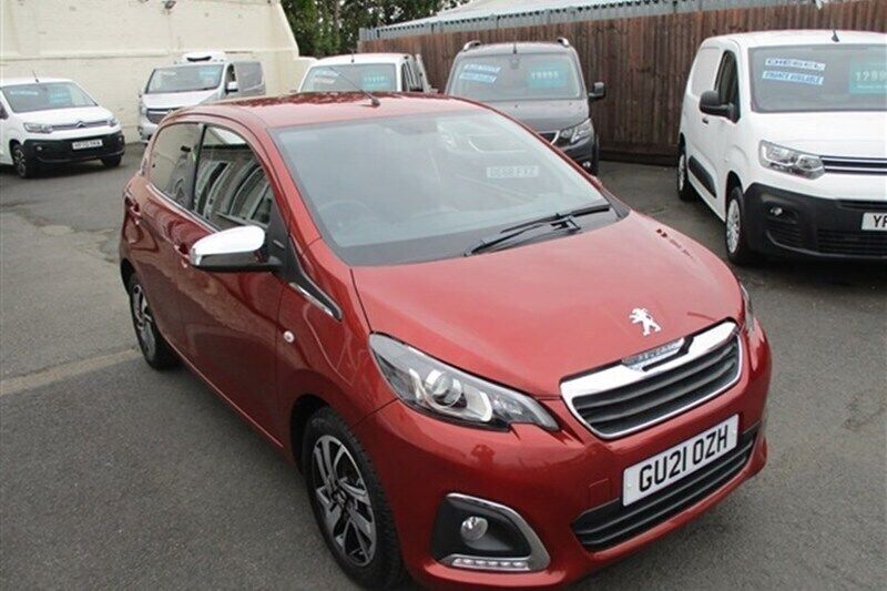 Red Used 2021 Peugeot 108 Collection Hatchback | £8,490 (Fair price) - Image 1/1