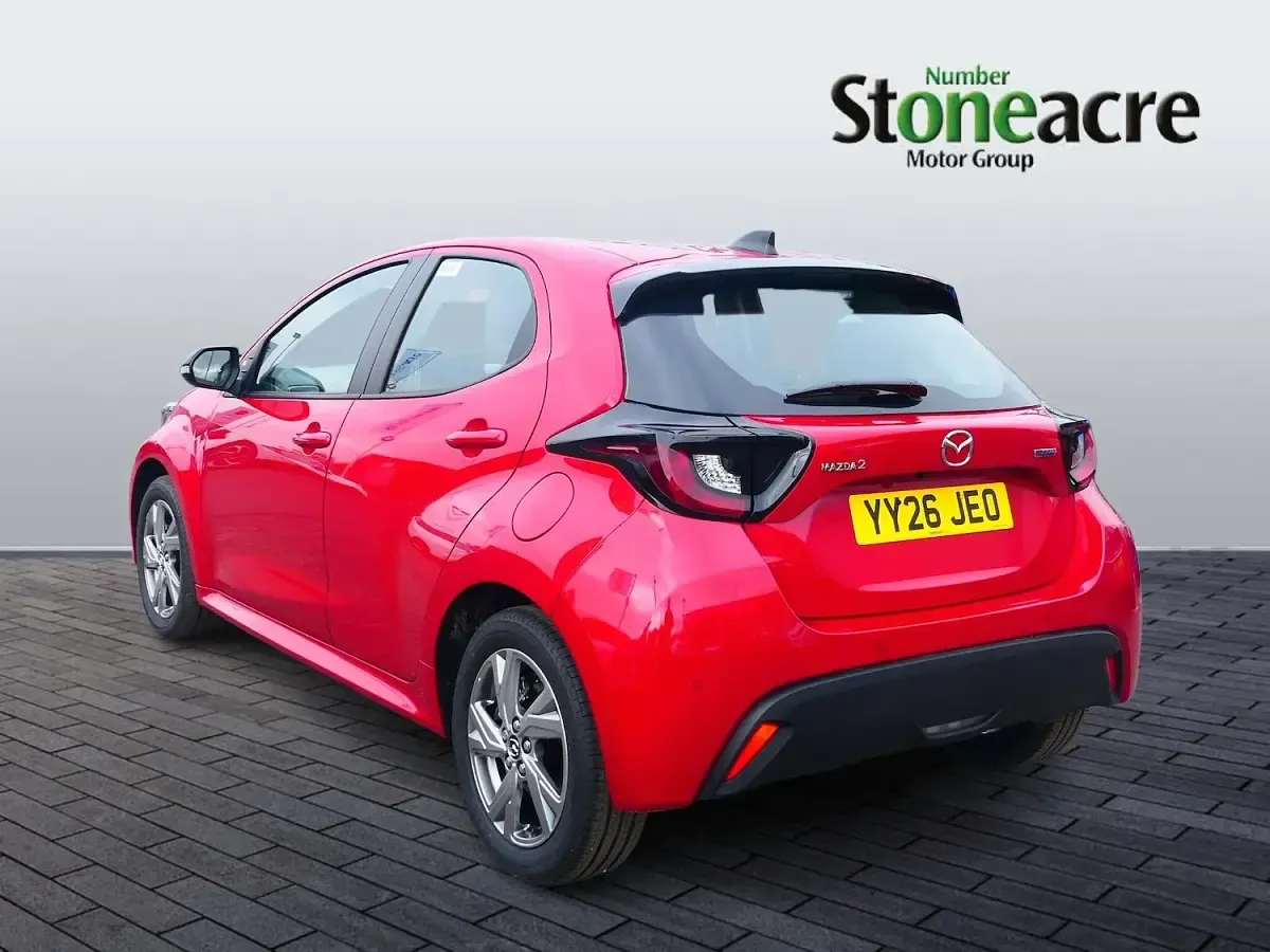 New Mazda 2 Exclusive-Line 116 HP (85 kW) 2026 Red Hatchback