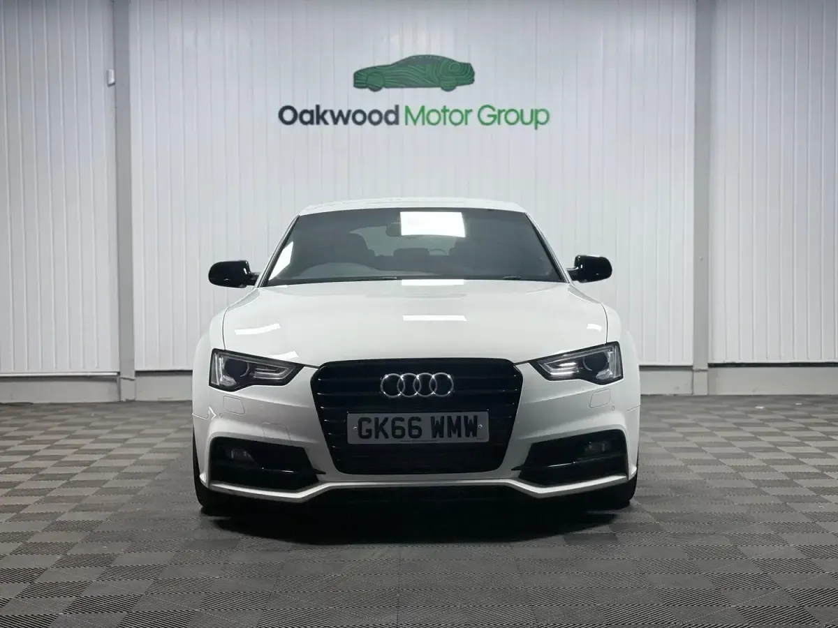 Used Audi A5 Sportback Black Edition 2016 White Hatchback