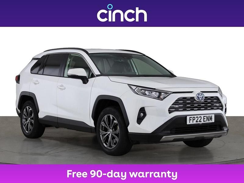 White Used 2022 Toyota RAV4 Hybrid Design SUV | £25,849 (Super price) - Image 1/3