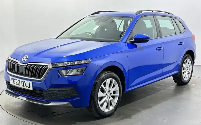 Used Skoda Kamiq SE 95 HP (69 kW) 2022 Blue SUV