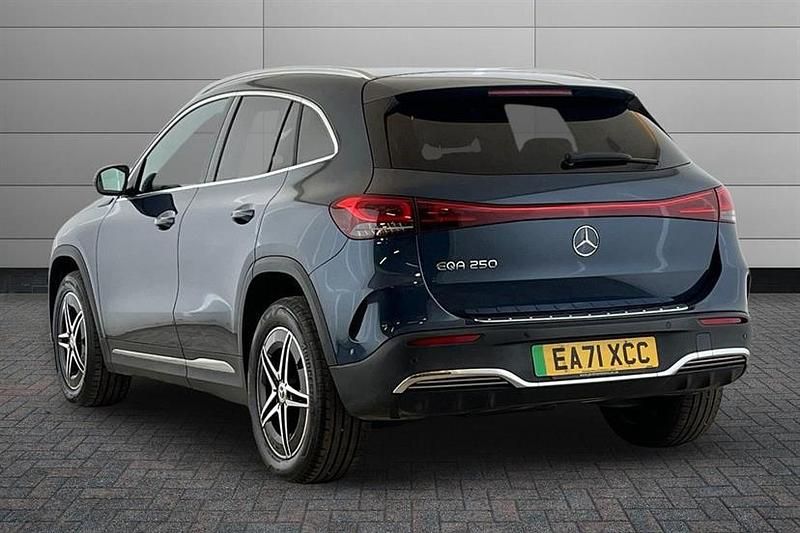 Used Mercedes EQA250 AMG line 139 kW (190 HP) 2021 Blue SUV