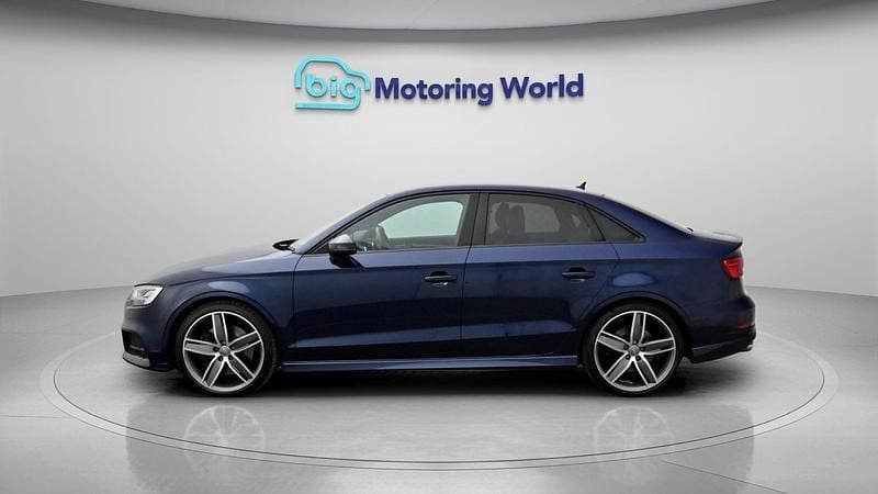 Used Audi S3 Black Edition 310 HP (228 kW) 2018 Blue Sedan