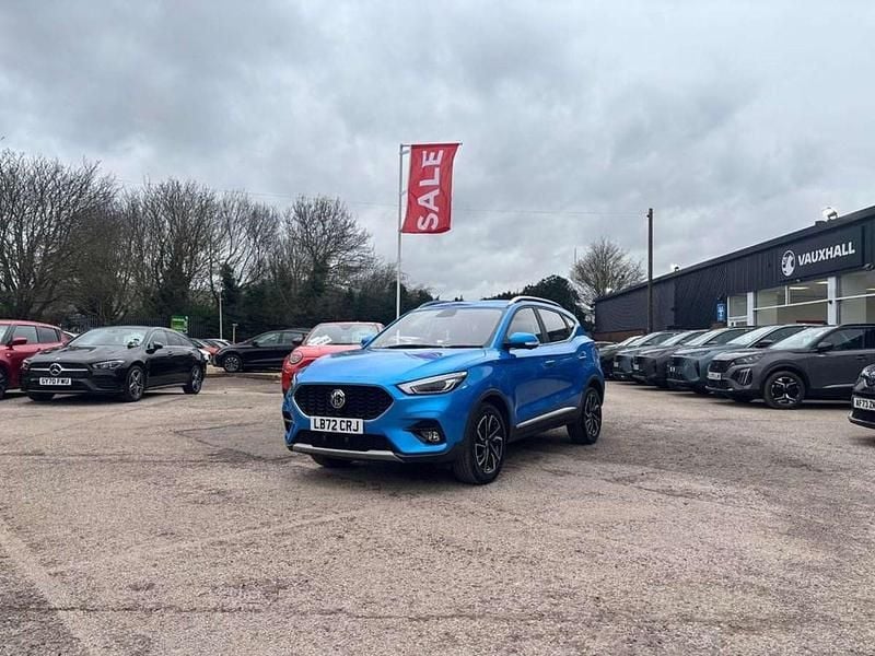 Usado MG ZS Exclusive 106 HP (77 kW) 2022 Azul SUV