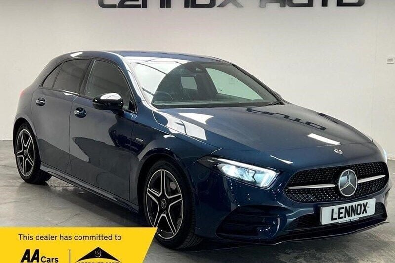 Blue Used 2022 Mercedes A180 Executive Hatchback | £20,690 (Fair price) - Image 1/1