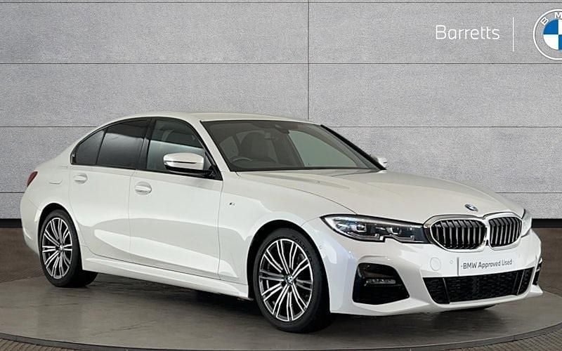 White Used 2021 BMW 320 M Sport Sedan | £21,890 (Fair price) - Image 1/4
