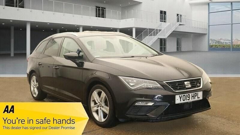 Black Used 2019 Seat Leon ST FR Estate | £7,995 (Good price) - Image 1/1