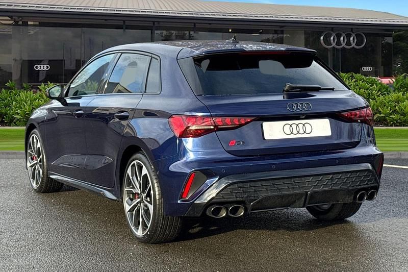 New Audi S3 Sportback Black Edition 333 HP (244 kW) 2026 Blue Hatchback