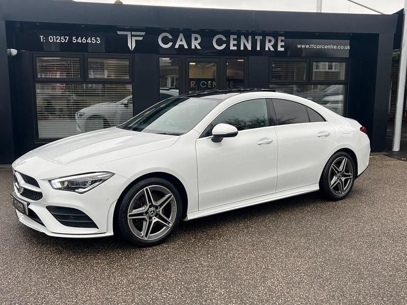 Used Mercedes CLA220 AMG Line Premium Plus 190 HP (139 kW) 2021 White Sedan