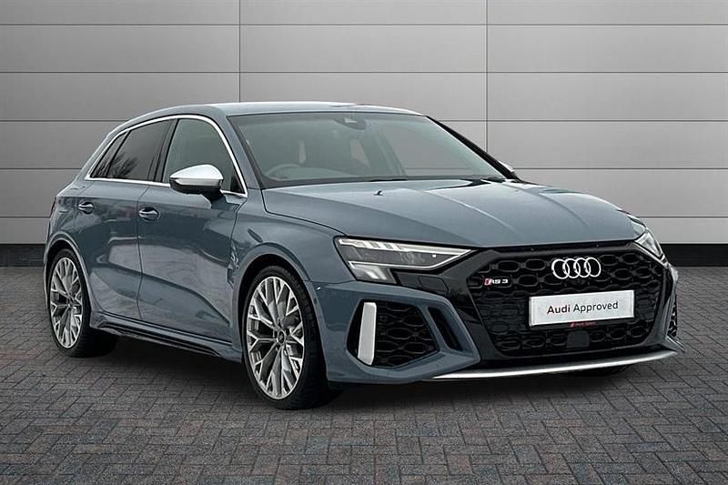 Grey Used 2022 Audi RS3 Comfort Sedan | £43,795 (Super price) - Image 1/3