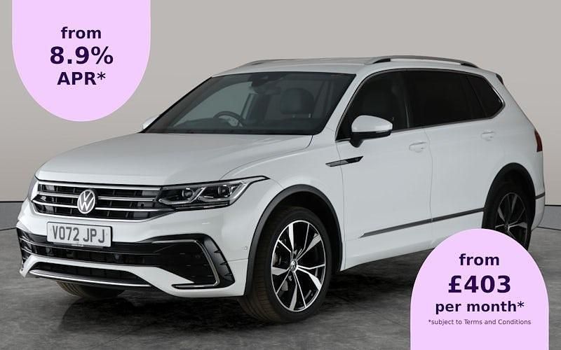 Used 2024 VW Tiguan Allspace R-line SUV | £26,655 (Super price) - Image 1/2