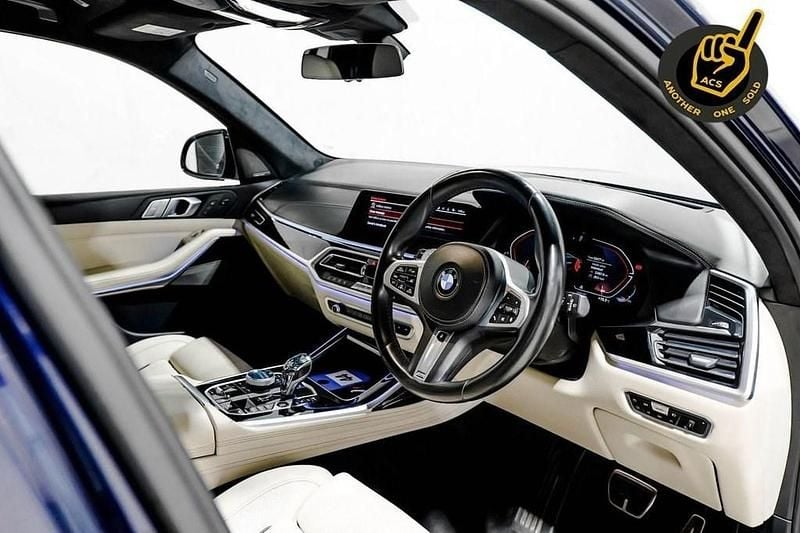 Usado BMW X7 M Sport 340 CV (250 kW) 2020 Azul SUV