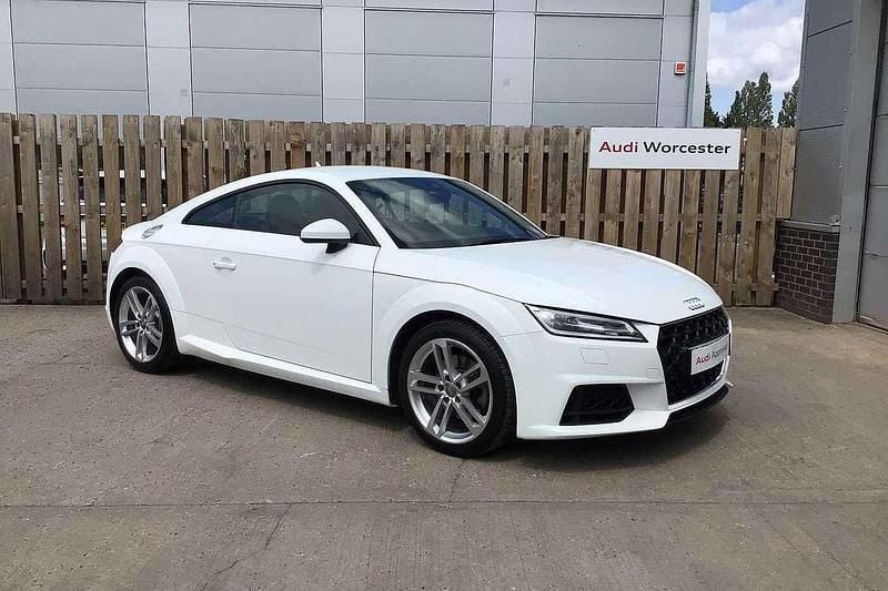 Ibis white Used 2022 Audi TT Sport Coupe | £26,690 (Fair price) - Image 1/4