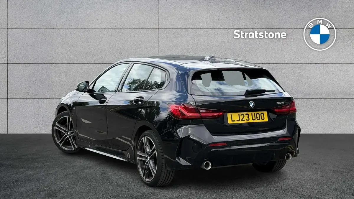 Used BMW 118 M Sport 148 HP (108 kW) 2023 Black Hatchback