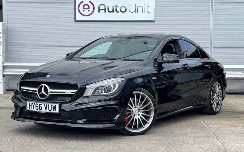Used Mercedes CLA45 AMG AMG 381 HP (280 kW) 2016 Black Sedan