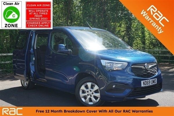 Blue Used 2020 Vauxhall Combo S MPV | £12,590 (Fair price) - Image 1/1