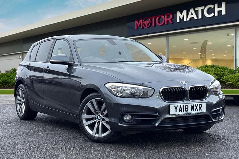 Grey Used 2018 BMW 118 Sport Line Hatchback | £9,931 (Good price) - Image 1/4