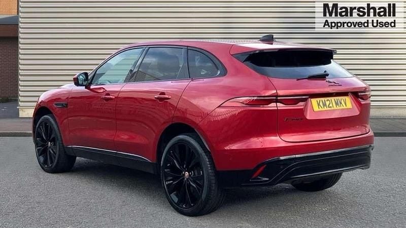 Used Jaguar F-Pace 250 HP (183 kW) 2021 Red SUV