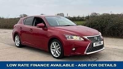 Used Lexus CT200h 2020 Red Hatchback