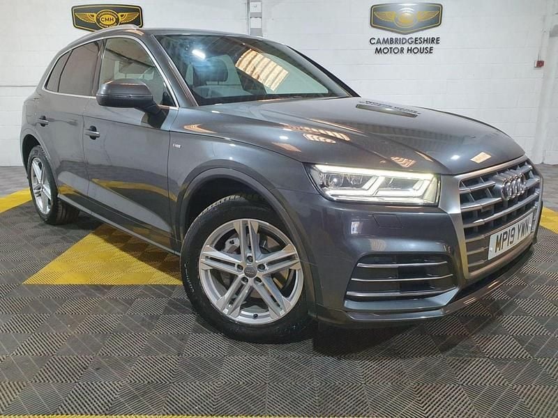 Grey Used 2019 Audi Q5 S-Line SUV | £16,950 (Good price) - Image 1/4
