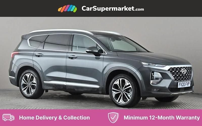 Green Used 2020 Hyundai Santa Fe Premium SE SUV | £24,197 (Fair price) - Image 1/4