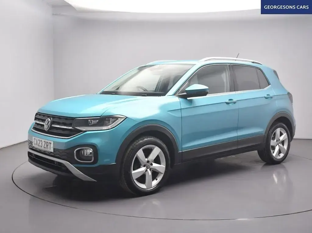 Used VW T-Cross SEL 110 HP (80 kW) 2023 Blue SUV