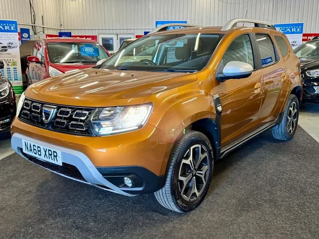 Used Dacia Duster Prestige 115 HP (84 kW) 2018 Orange SUV