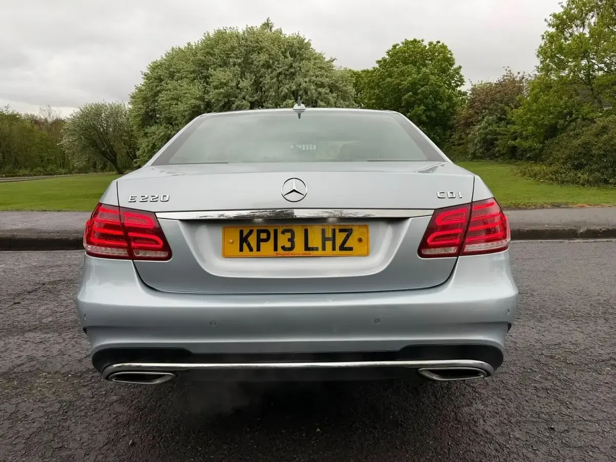 Used Mercedes E220 AMG 2013 Silver Sedan