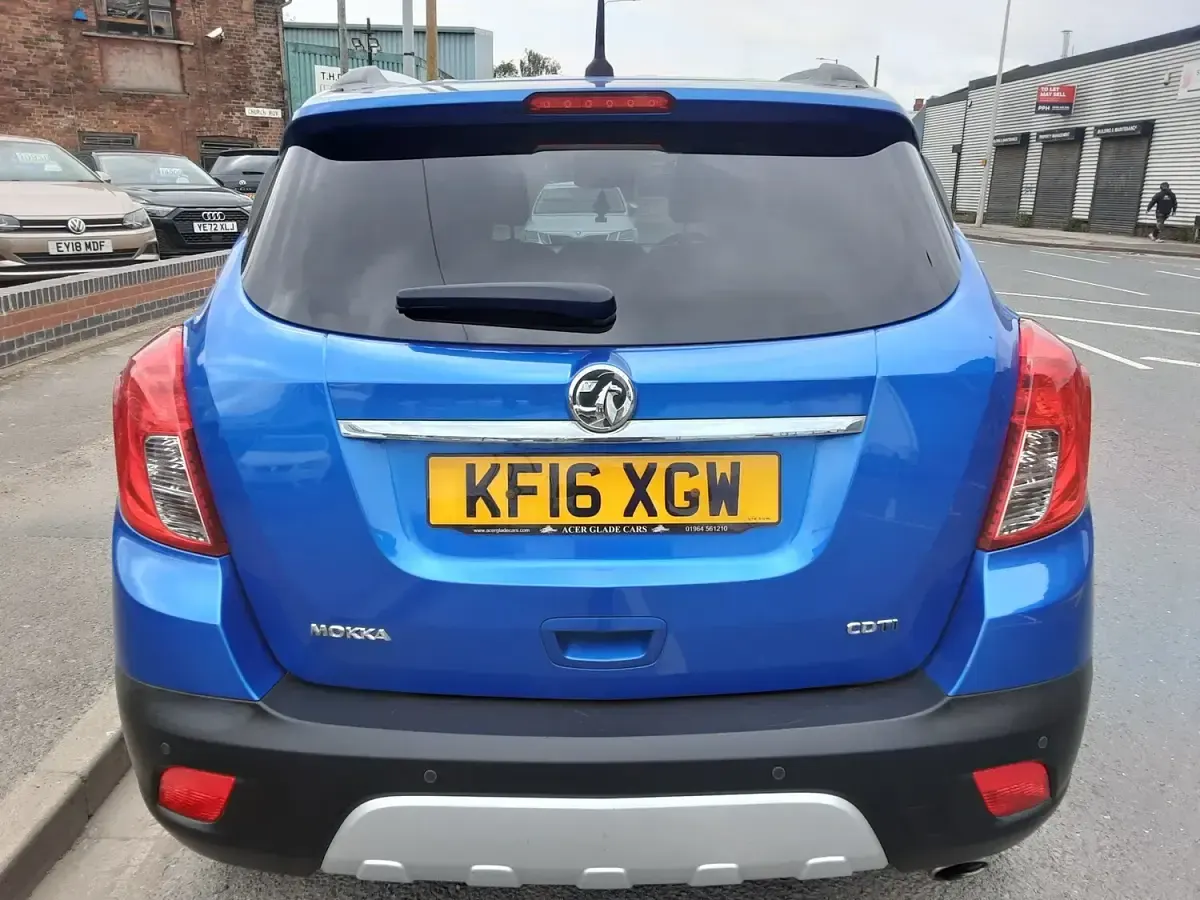 Used Vauxhall Mokka 136 HP (100 kW) 2016 Blue SUV