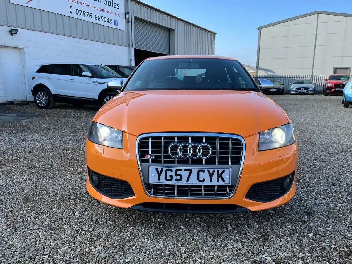 Used Audi A3 Design 261 HP (191 kW) 2007 Orange Hatchback