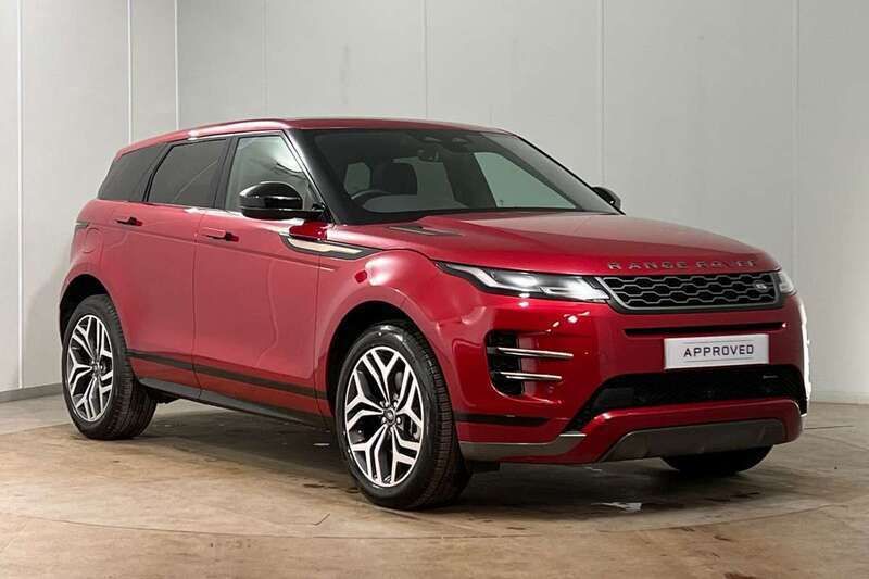 Red Used 2023 Land Rover Range Rover evoque HSE Dynamic SUV | £33,650 (Fair price) - Image 1/4