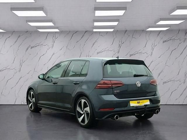 Used VW Golf VII GTI 245 HP (180 kW) 2020 Blue Hatchback