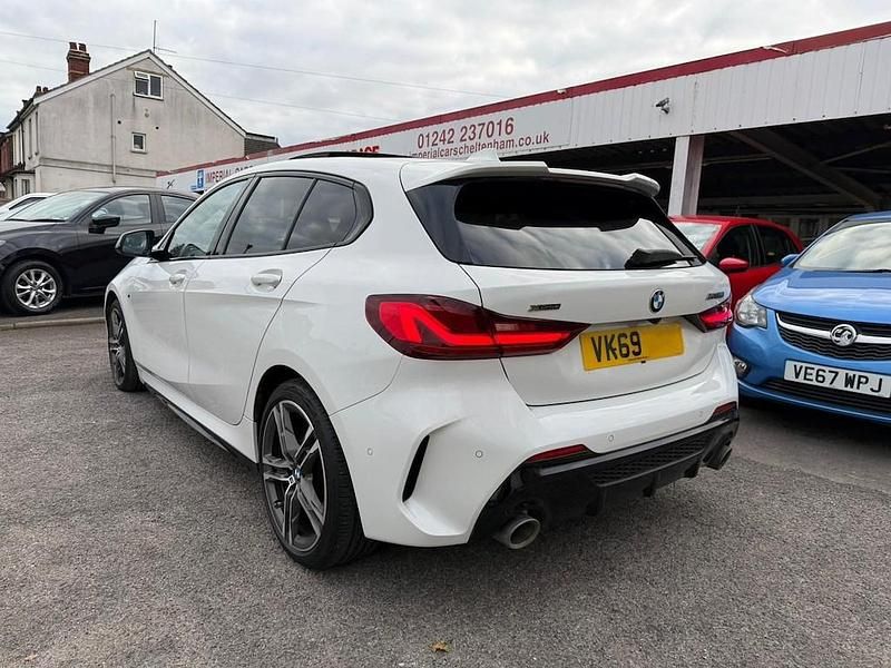 Used BMW M135 Comfort Edition 306 HP (225 kW) 2019 White Hatchback