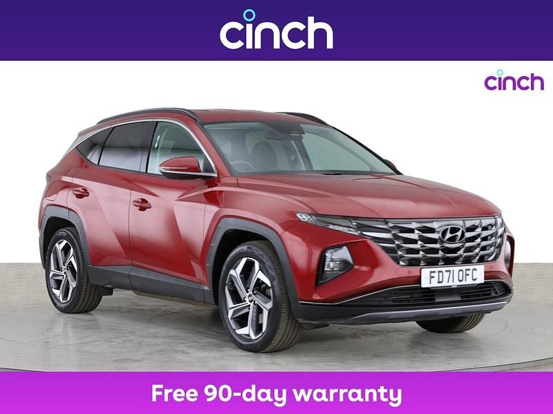 Red Used 2022 Hyundai Tucson Premium SUV | £19,239 (Super price) - Image 1/3