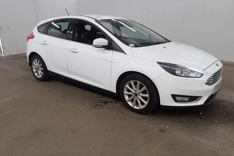 White Used 2018 Ford Focus Titanium Hatchback | £5,890 (Fair price) - Image 1/1