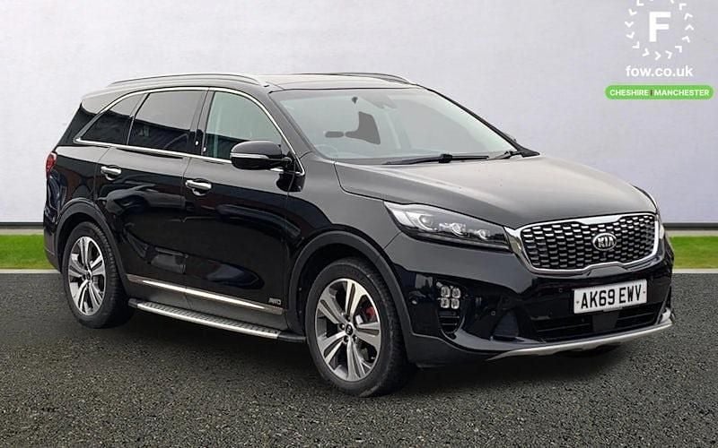 Black Used 2019 Kia Sorento GT-Line S SUV | £21,999 (Fair price) - Image 1/3