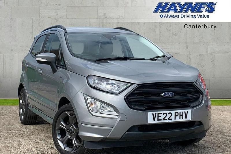 Silver Used 2022 Ford Ecosport ST-Line SUV | £12,995 (Fair price) - Image 1/1
