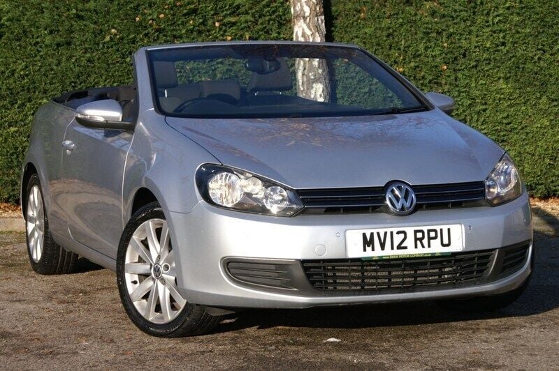 Used VW Golf Cabriolet SE 2012 Reflex silver metallic Cabriolet
